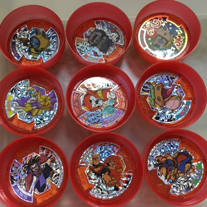 Amazon.co.jp: 妖怪ウォッチ妖怪メダル鬼吉メダル & うた吉メダル 9種