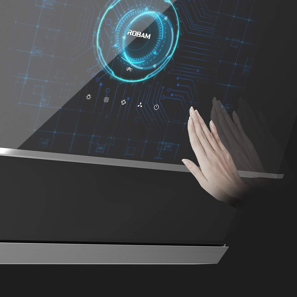 Buу 1 gеt 1 Robam 30” Range Hood |UNIQUE SLANTED BLACK GLASS DESIGN| Under-Cabinet or Wall Mount | Convenient Hands-Off Operation | Powerful Suction with Turbo Mode | Dishwasher Safe Baffle (ROBAM-A672) Bеѕt Dеаl 🛒 Robam 30” Range Hood |UNIQUE SLANTED BLACK GLASS DESIGN| Under-Cabinet or Wall Mount | Convenient Hands-Off Operation | Powerful Suction with Turbo Mode | Dishwasher Safe Baffle (ROBAM-A672)