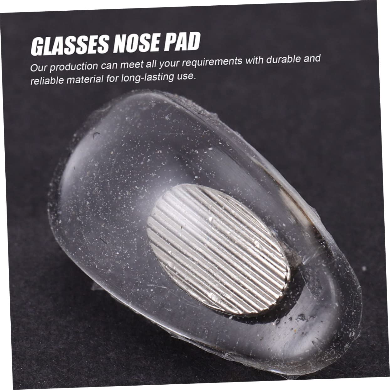 Healeved 75pares Almohadillas De Silicona Para Gafas De Soporte Para Nariz Almohadillas Antideslizantes y Cómodas Para Gafas Para Uso Diario y Actividades Deportivas