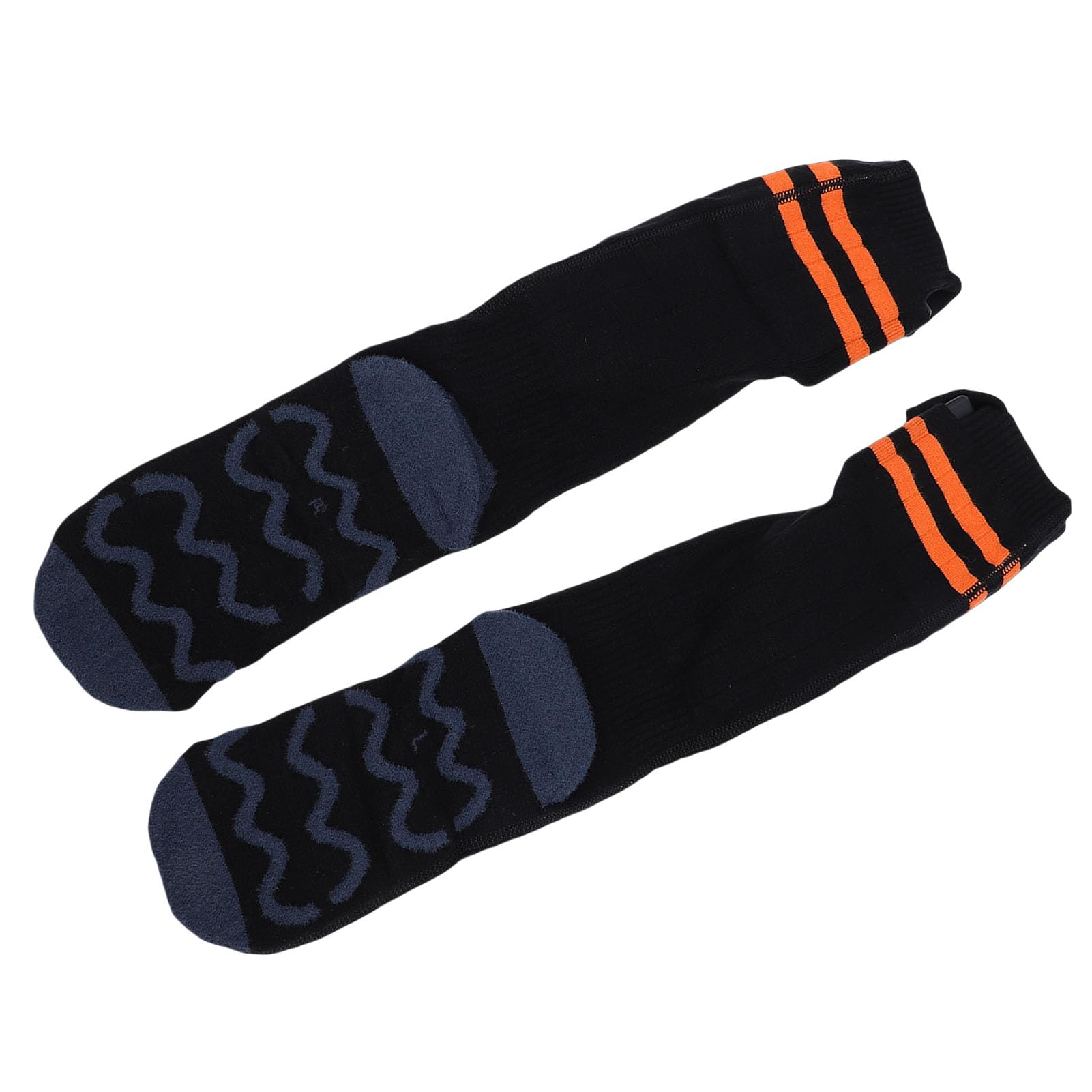Srliya Chaussettes Chauffantes Lavables en Machine pour Hommes Femmes 4 Niveaux de Chaleur Chaussettes Chauffantes électriques pour Voyage d'hiver Pêche Randonnée 2 Paires