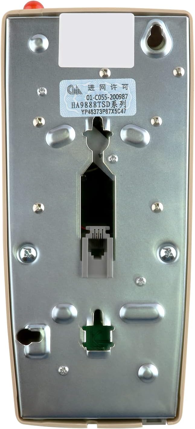 Up To 60% OFF Old Style Retro Wall Phone with Handset Volume Control Landline Corded Telehone Waterproof and Moisture Proof for Home,Hotel,Bathroom,Living Room,School and Office,Beige Get Special Price Old Style Retro Wall Phone with Handset Volume Control Landline Corded Telehone Waterproof and Moisture Proof for Home,Hotel,Bathroom,Living Room,School and Office,Beige