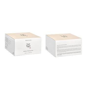 Beauty of Joseon Radiance Cleansing Balm (100ml, 3.38 fl.oz.) with Dynasty Cream Hydrating Face Moisturizer (50ml, 1.69 fl.oz.), Korean Skincare