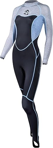 Miniatura 1 de Tilos Traje de piel de licra de cuerpo completo - Cobertura de cuerpo completo Protección UV para mujeres