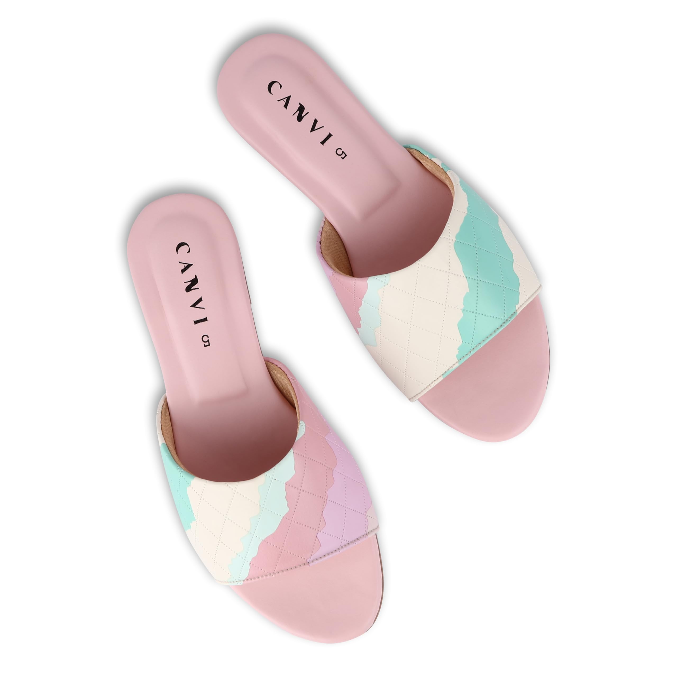 CANVI Stylish | Fancy | Comfortable Women Slides Casual Open Toe Slippers Slip On Sandals for Indoor Outdoor Platform Cool Cat Comfort Home Beach Non Slip Sandal (Pink, 8) (B0CLJRZF61) Amazon Price History, Amazon Price Tracker