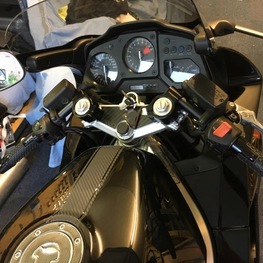 manubri moto alti manubri moto per naked Manubrio a forcella con clip 31 32 33 35 37 39 41 43 45 48 50 51 MM