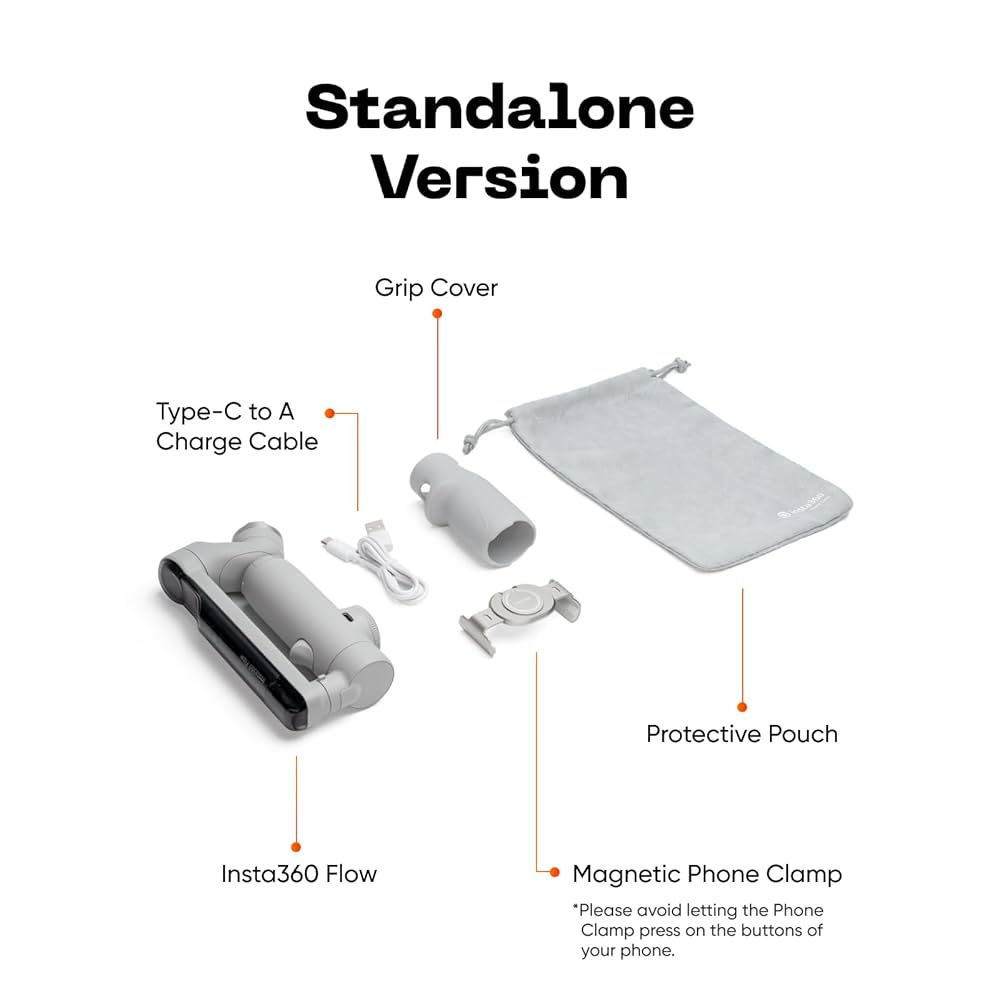 Amazon.com: Insta360 Flow Gimbal Stabilizer for Smartphone