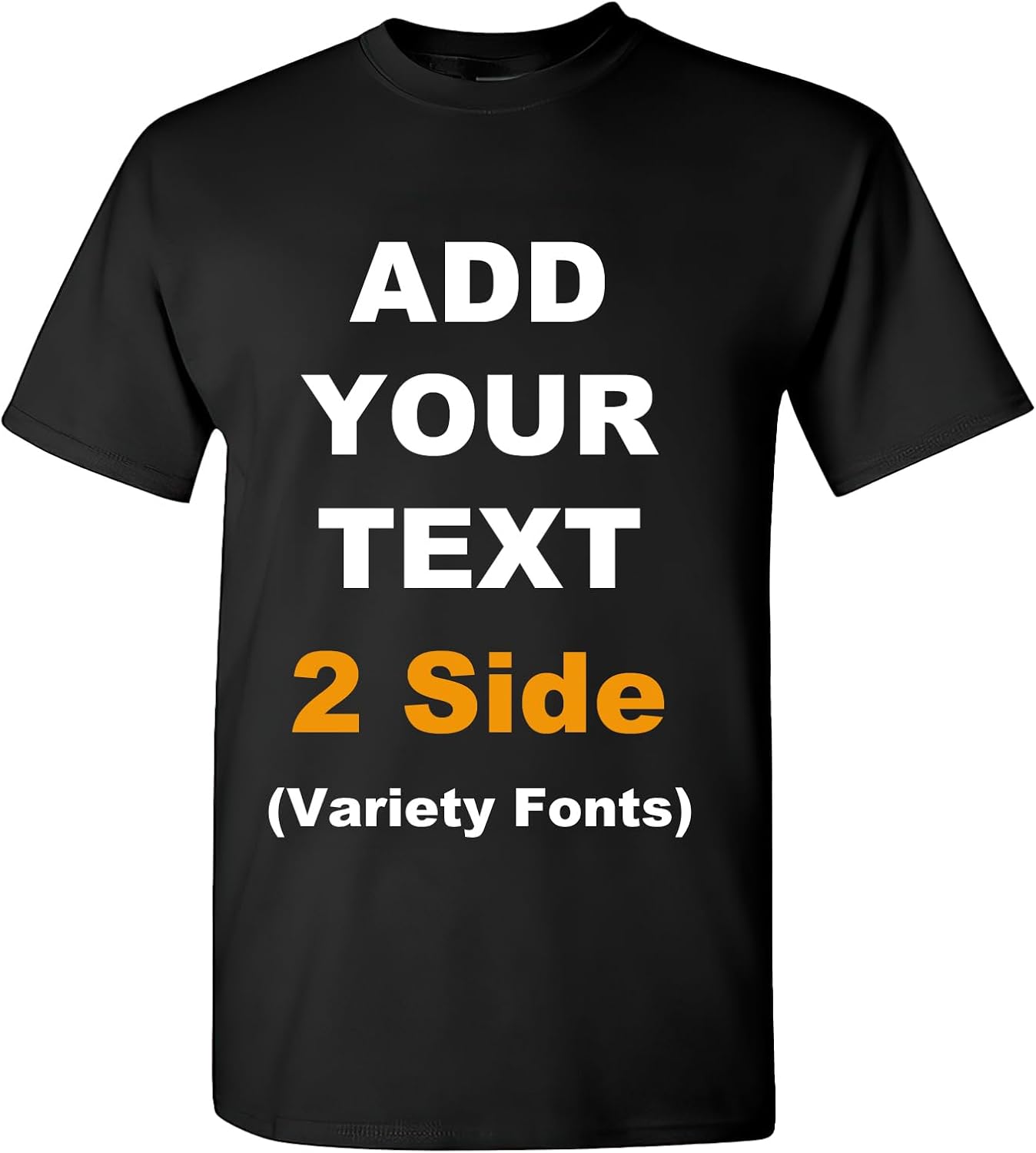 Custom T Shirts Add Your Text Customized Tee Shirts for Men & Women Cotton Personlized Tshirt