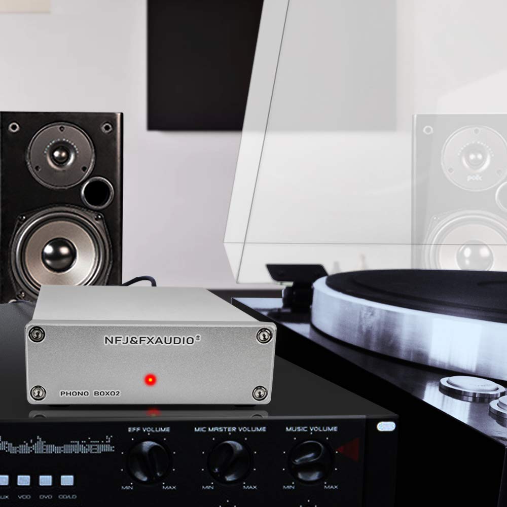Buy FX AUDIO Box 02 Phono Preamp Low Noise Gain Gear Phonograph