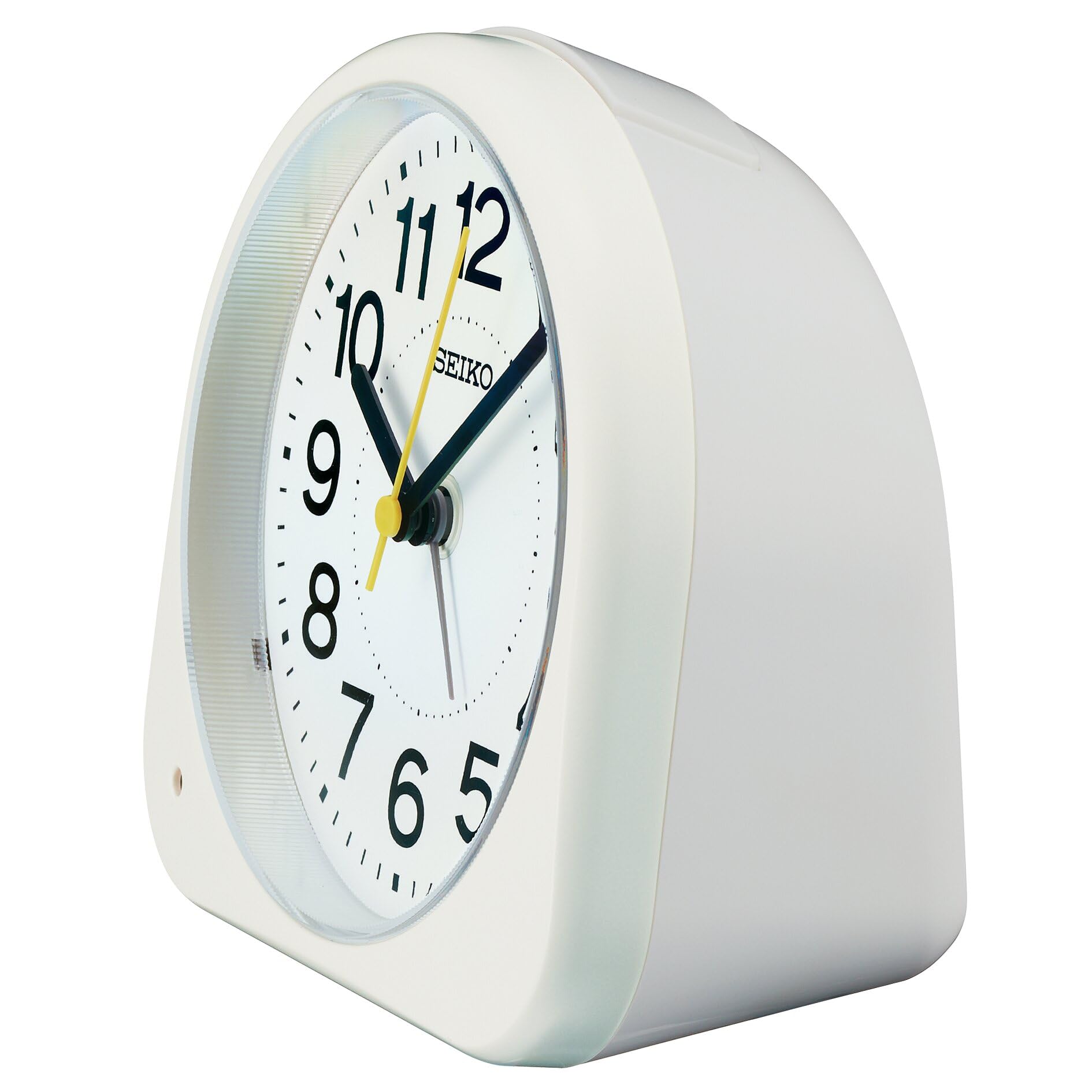 Amazon.com: Seiko Clock KR525W Alarm Clock, Analog Clock, Night