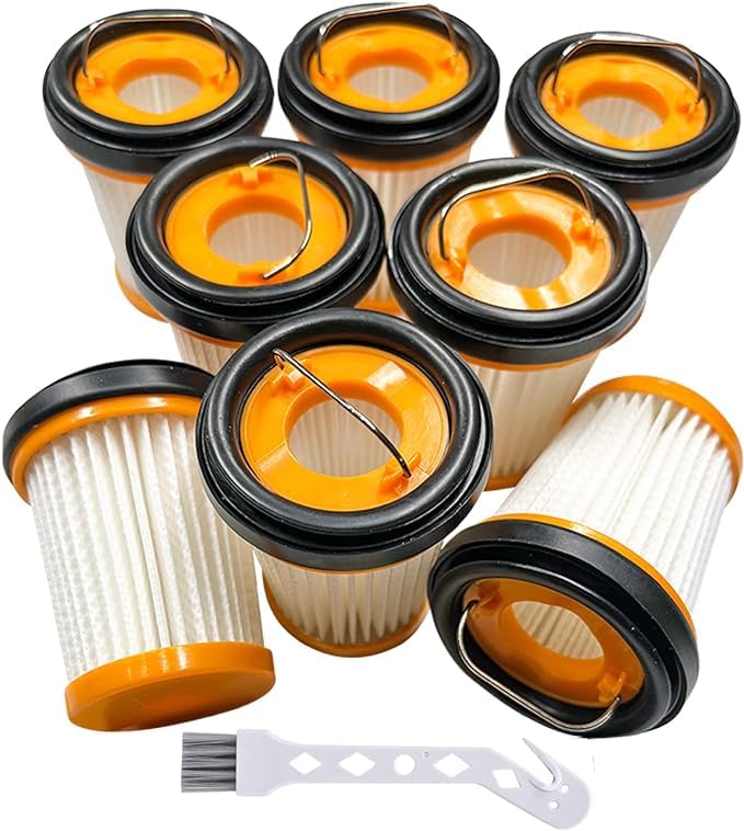 Sponsored Ad – TAYGUM 8 Pack Replacements Fabric Vacuum Filters for Shark ION W1 S87 Cordless Handheld Vacuums WV200, WV201, WV205, WV220. Replace Part # XHFWV200