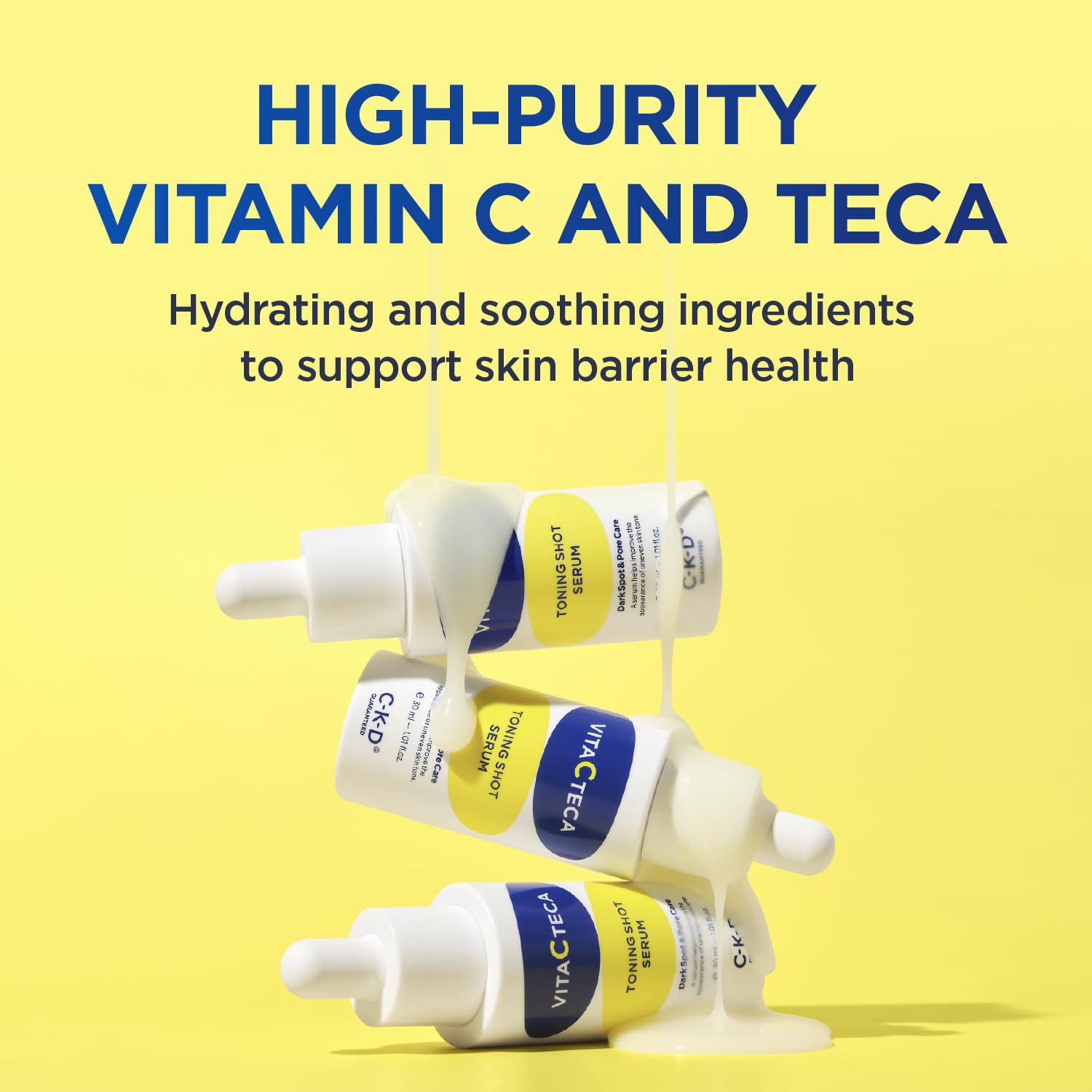 Amazon.com: CKD Vita C Teca Toning Shot Serum - Face Serum for