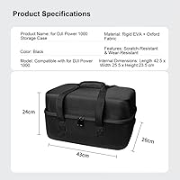 Amazon.co.jp: for DJI Power 1000 Mini 収納ケース ポータブル電源