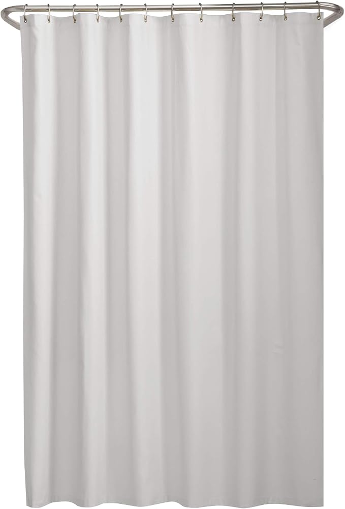 MAYTEX Microfiber Fabric Shower Curtain Liner 70 x 72 inches