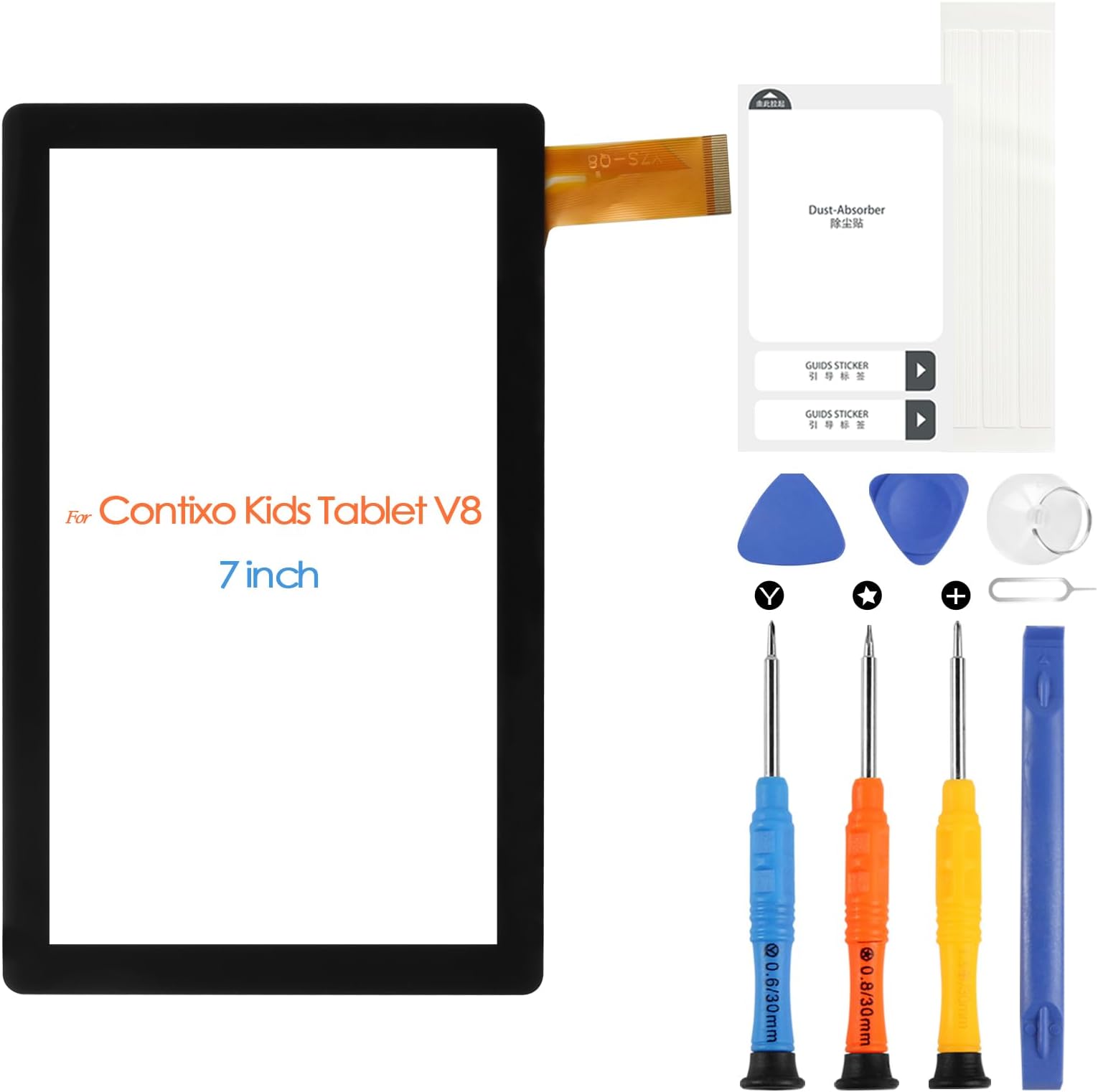 Touch Screen for Contixo Kids Tablet V8 7inch Digitizer
