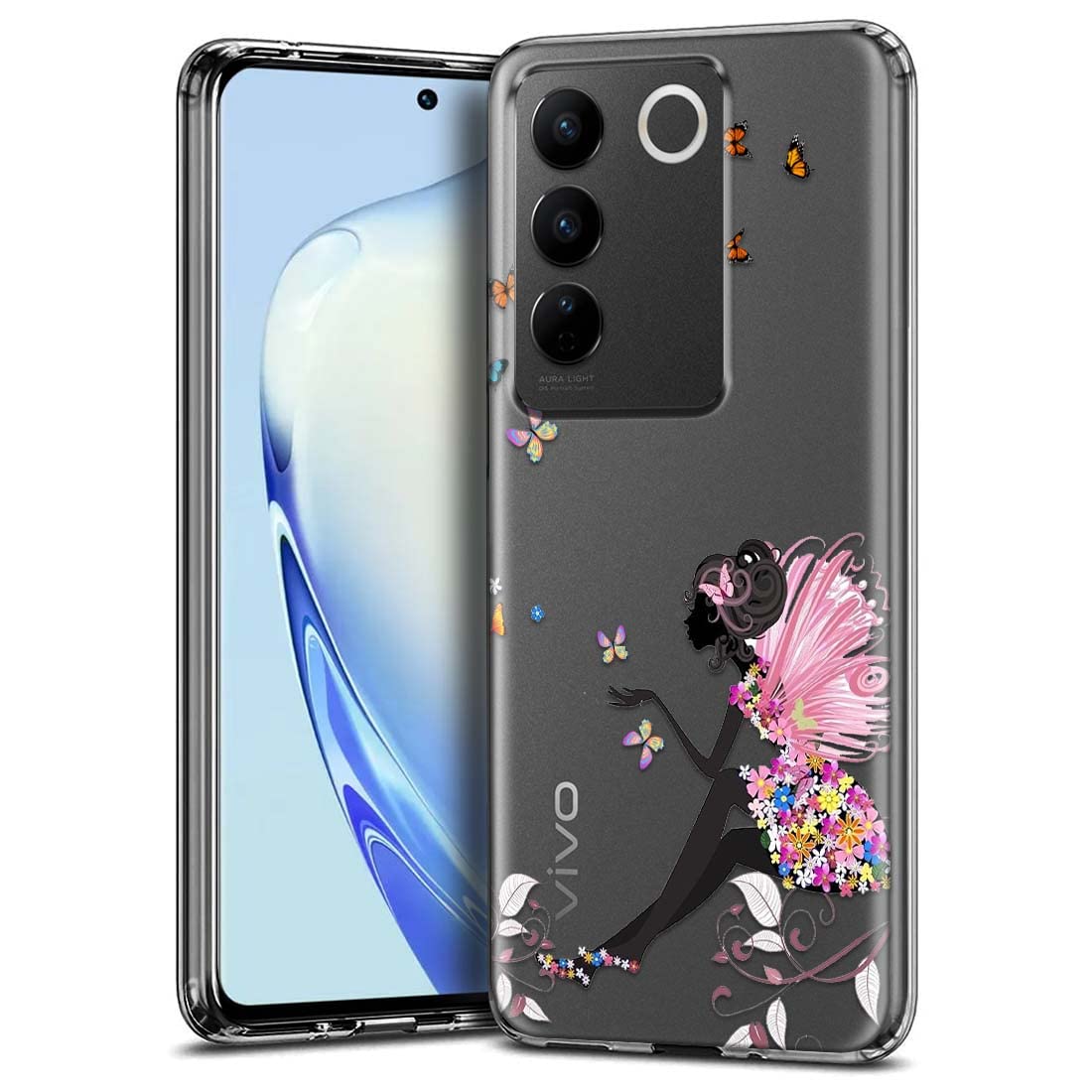 Fashionury Designer Printed Soft Silicone Back Case Cover for Vivo V27 Pro 5G Back Cover for Vivo V27 Pro 5G -FNZ0471 (B0BXPL8XQ2) Amazon Price History, Amazon Price Tracker