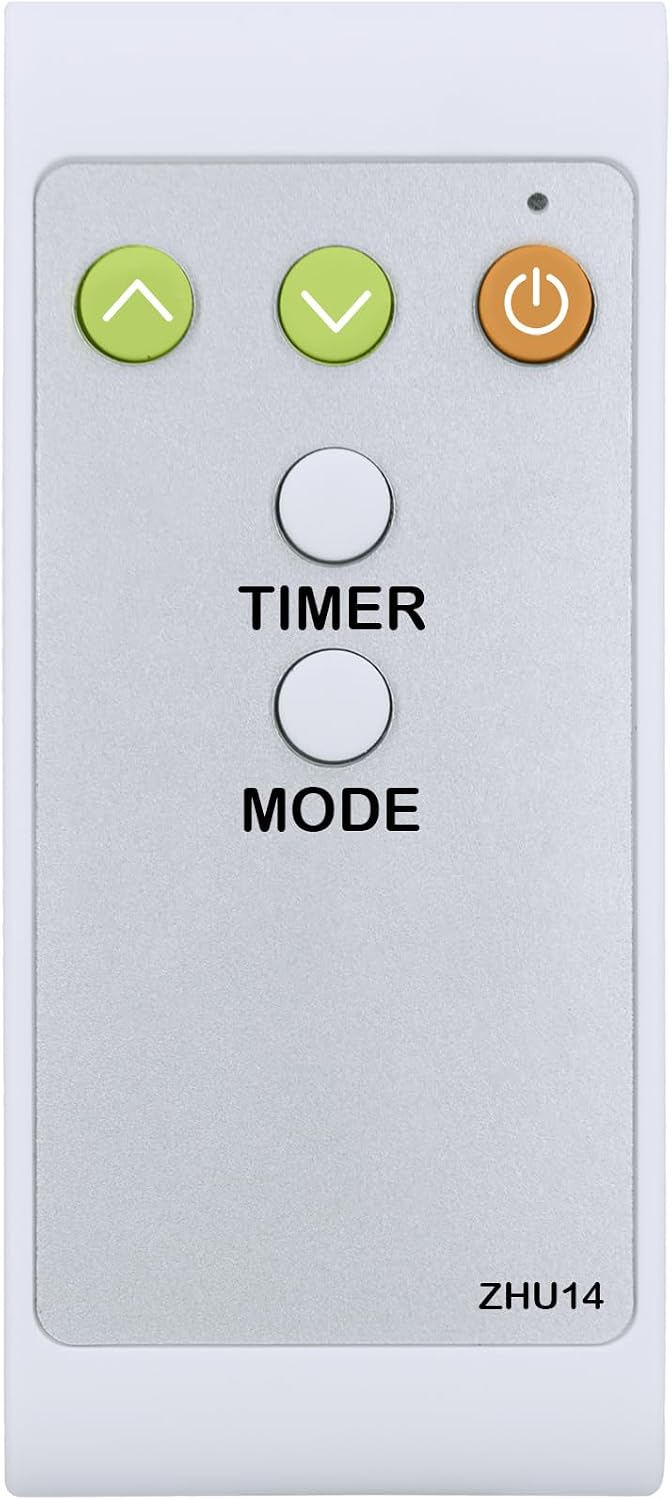 Replacement Remote Control for Easy Home Infrared Quartz Heater EHQH15W, with Oversized Buttons