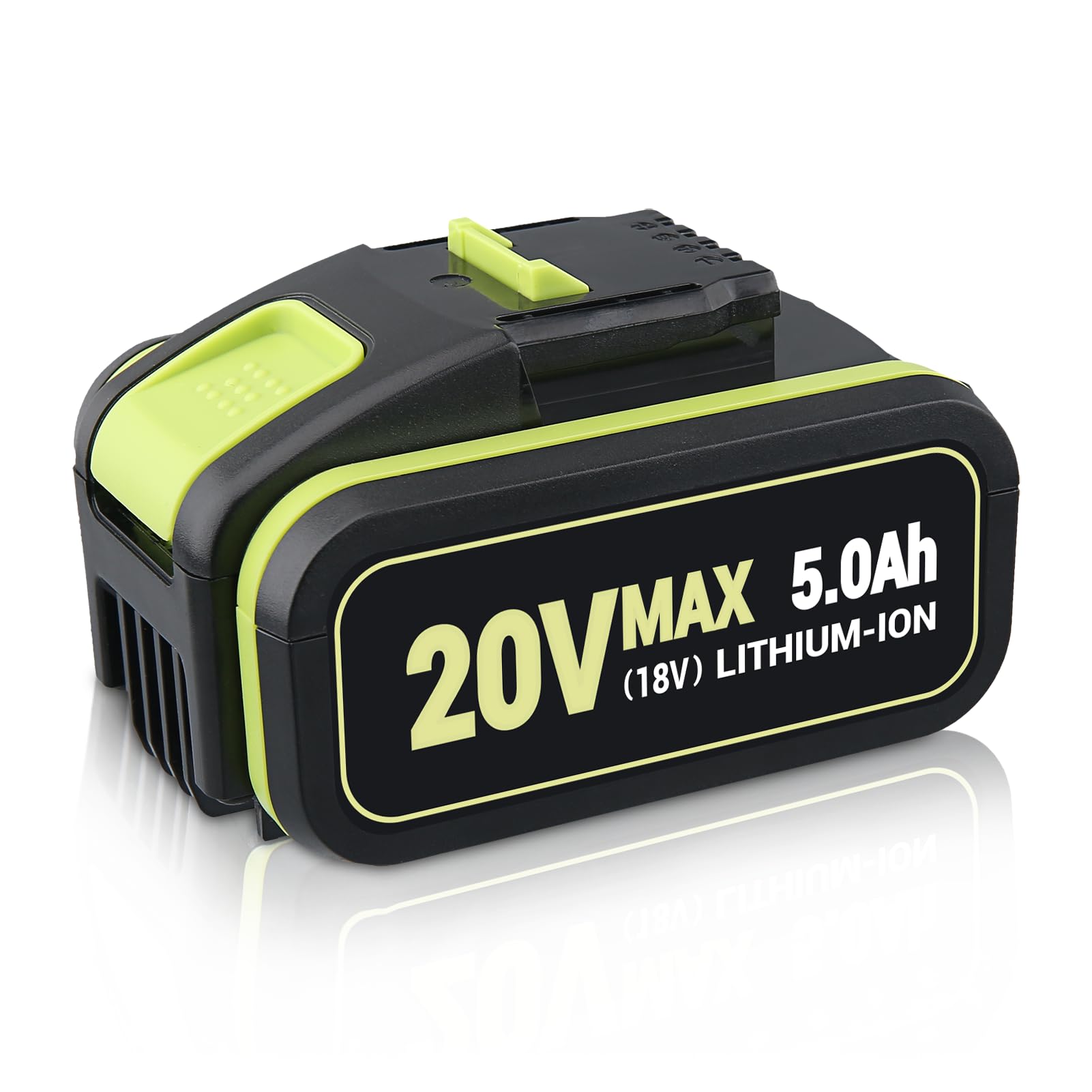 5000mAh 18V WA3551 Li-Ion Battery Replacement for Worx 18V cordless power tool WA3551, WA3551.1 WA3553 WA3553.2 WA3641 WG629E WG546E WU268 WX166.4 battery (1 Pack)