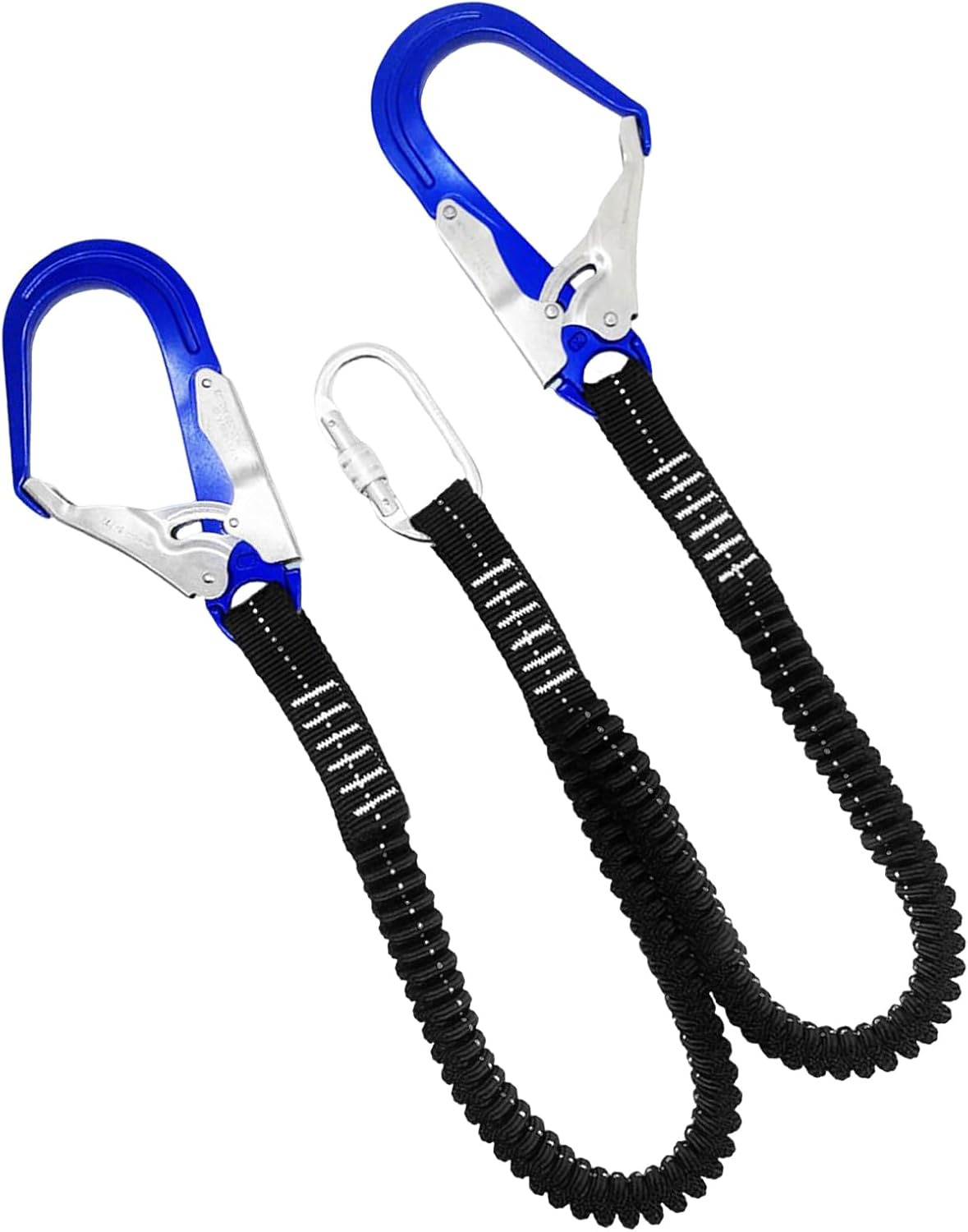 安全ハーネス | 衝撃吸収ロープ ランヤード フック付き - 安全落下防止ラニヤード - 犬用子供用建設用车用クライミング用屋根工事