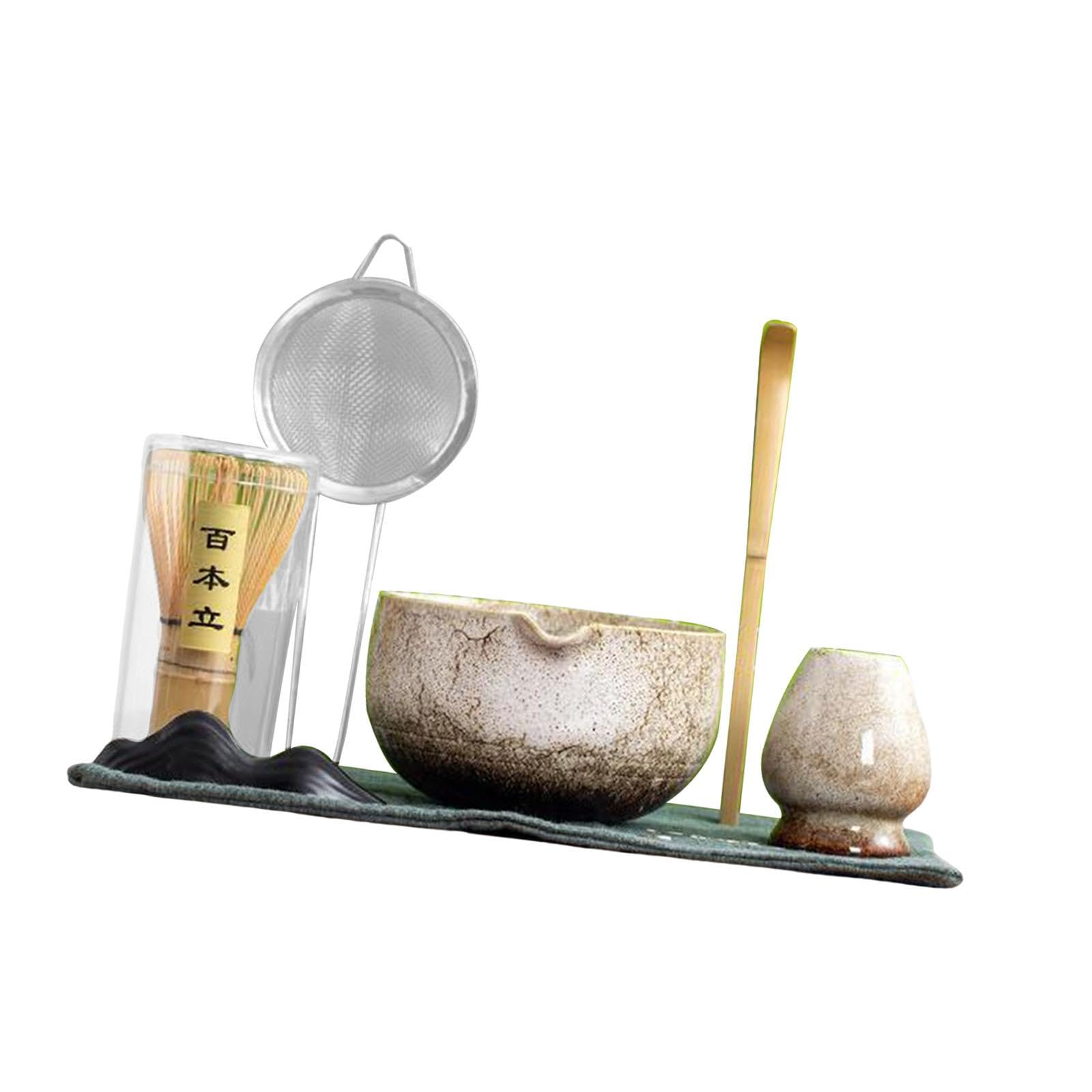 7 Pieces Matcha Whisk Set Elegant Tea Utensils Accessories for Tabletop Home|Home & Garden | Food & Beverages | Tea