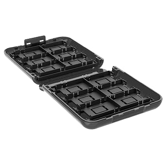 HORI 24-Game Card Case (Black) for Nintendo Switch 2 - Officially Licensed by Nintendo