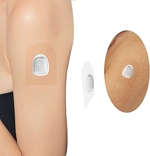 GTAGKOMMEN Omnipod Adhesive Patches, 30 Pack Waterproof & Transparent Adhesive Tape, Long-Lasting up to 10 Days, Easy Application & Removal