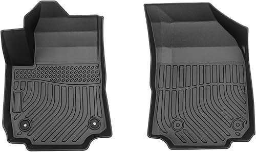 Miniatura 5 de Alfombrillas para todo tipo de clima para Chevrolet Equinox 2018-2023 y GMC TerrainTerrain Denali, Chevy Equinox, juego completo de alfombrillas de