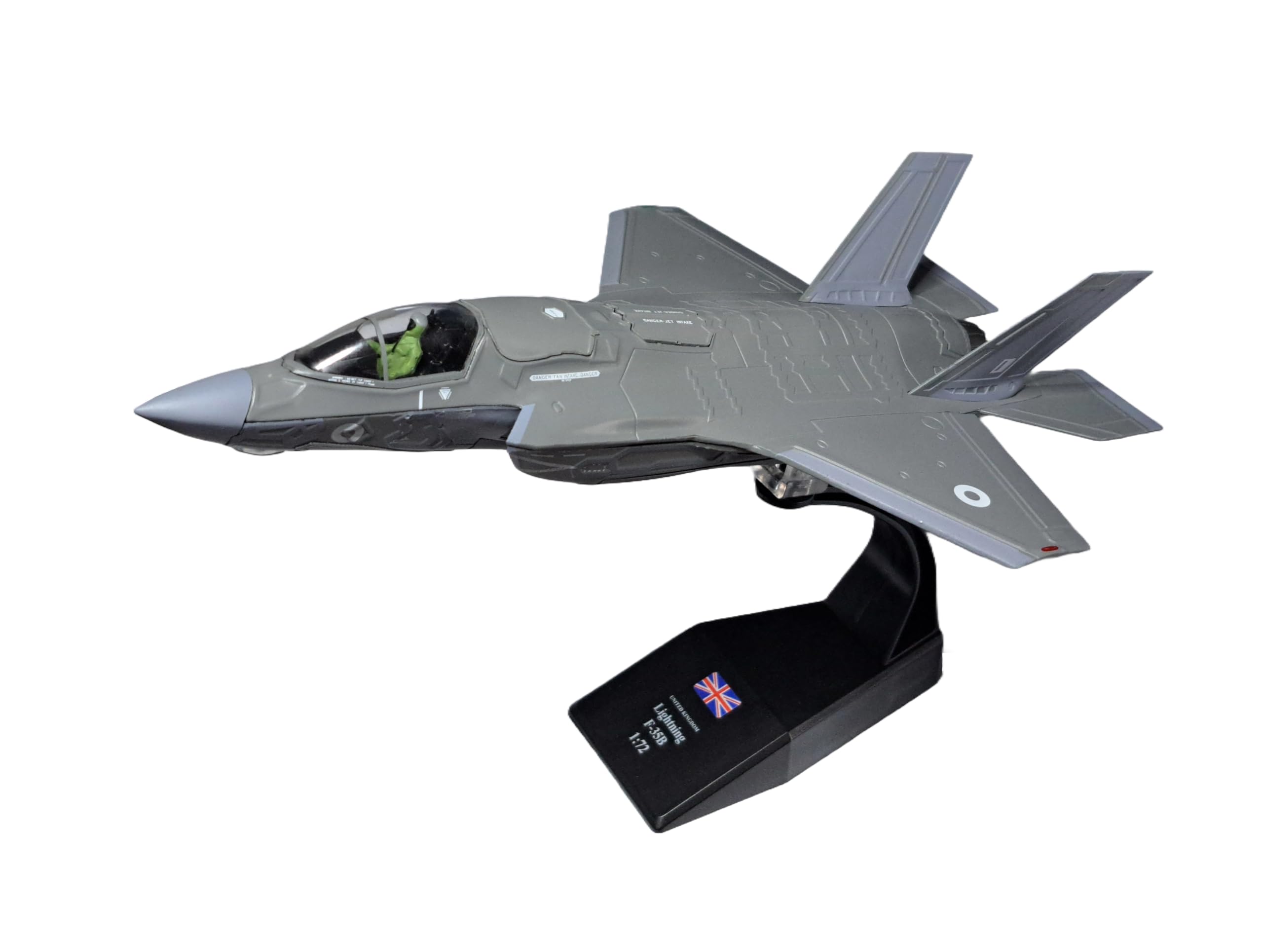 Miniature 1/72 F-35B Lightning Jet Fighter Aircraft Model for Display Collection or Gift