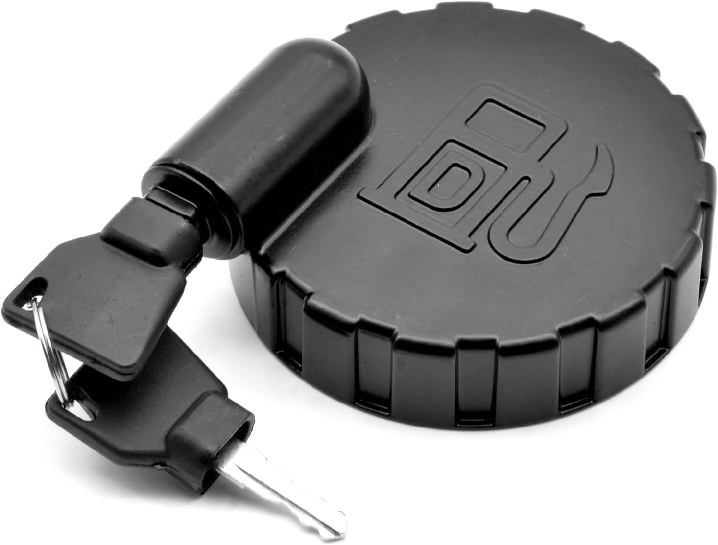 123/05892 Diesel Fuel Tank Cap With 2 Keys Compatible For JCB Backhoe Replaces 123-05892 331-33064 331-45908