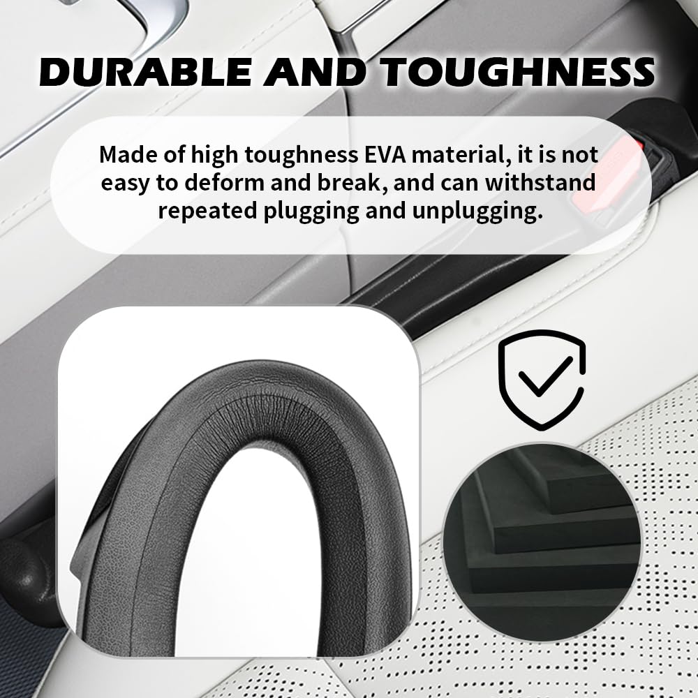 YGDMD 2PCS Car Seat Gap Filler Organizer 3 in 1 Car Seat Side Gap Filler with Hook for — view 6