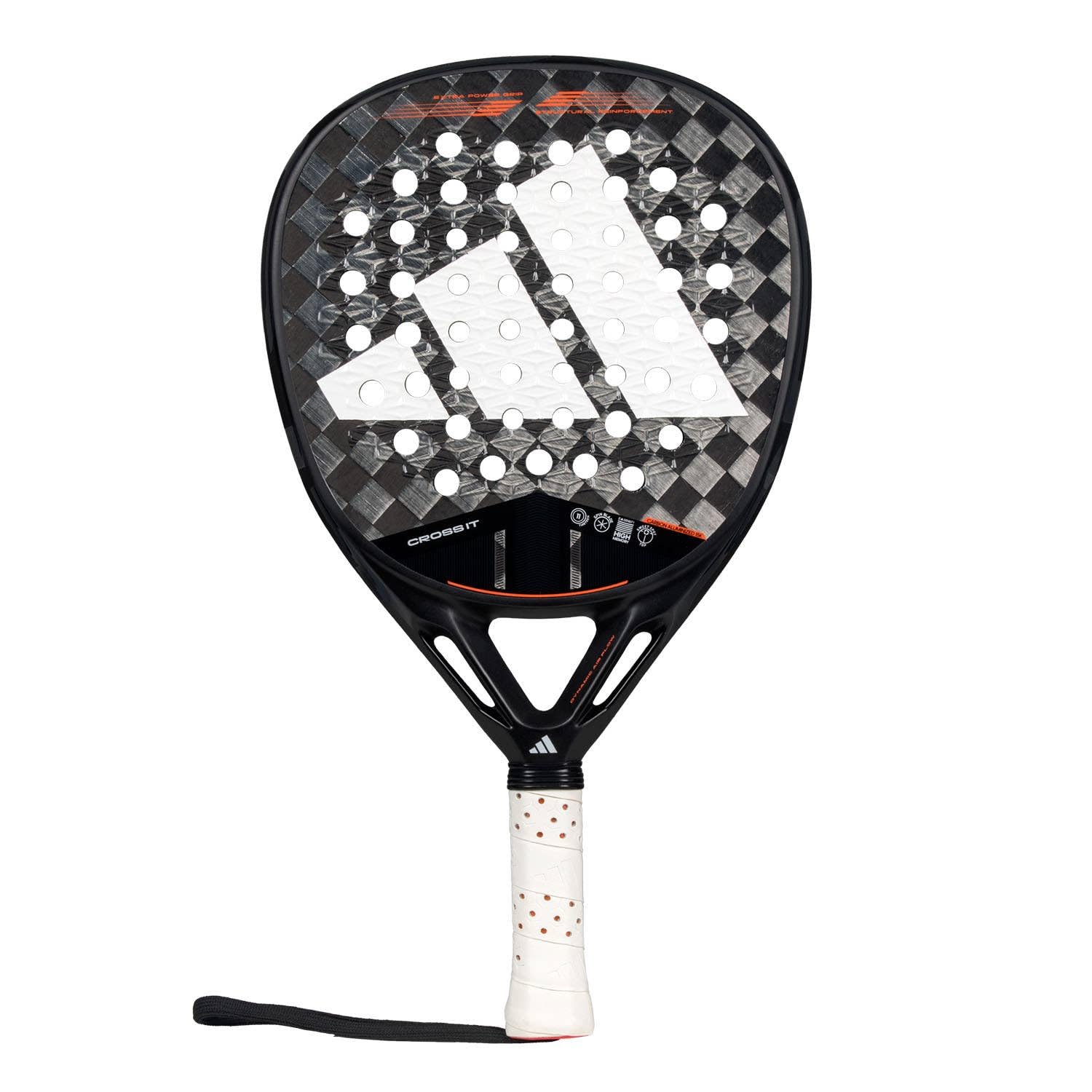 Pala de Pádel Adidas Cross It 3.4 2025/ Negra y Blanca