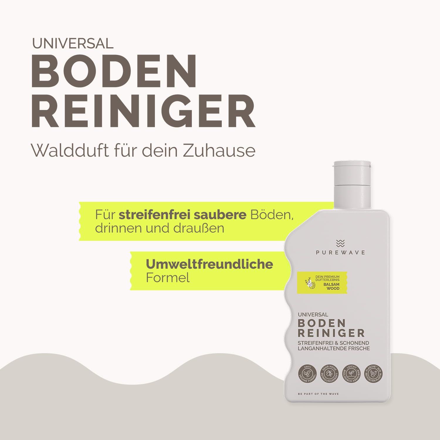 PUREWAVE Starter-Set All-in-One – Nachhaltige Reinigungslösungen für Haushalt und Gewerbe