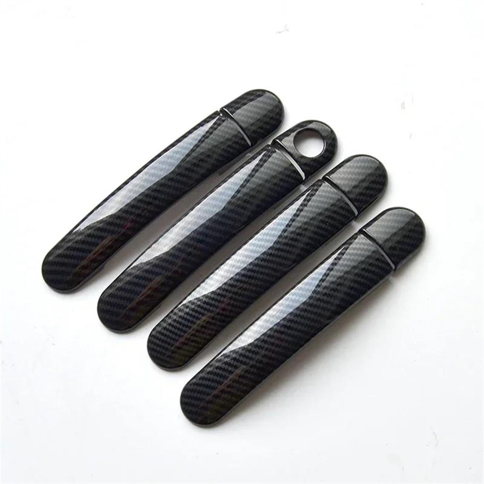 Kjhopy A Uto Door Handle Cover Car Exterior Decorate Styling Film Stickers Trim For Seat For Ibiz 6J Mk4 6L For Cupr 03-16 Exterior Door Handle(A)