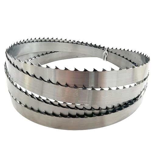 FOXBC Hojas de sierra de cinta TPI de 116 pulgadas x 34 pulgadas x 3 TPI para sierras de cinta Jet JWBS-14SFX, JBS-14SFV
