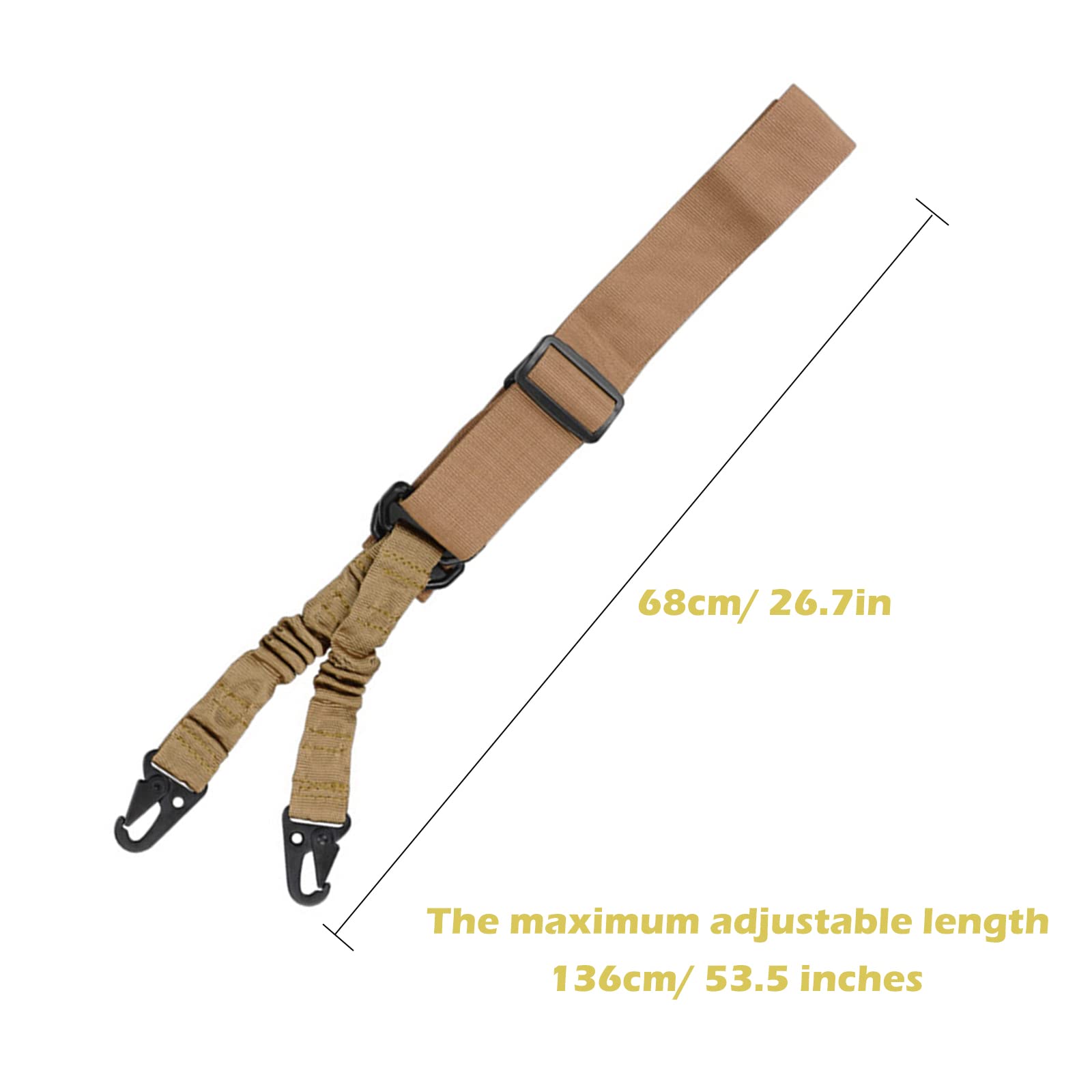 The QD Dual Sling rifle sling is secure, comfortable and can quickly transform from a single shoulder to a dual shoulder rifle sling in seconds. Dual Sling provides superior comfort by distributing