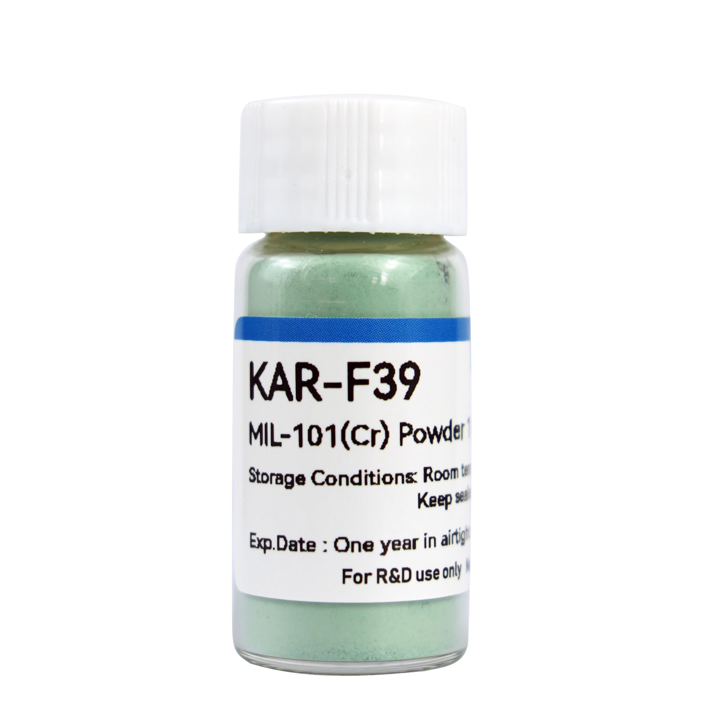 Metal Organic Frameworks MOFs MIL-101?Cr? Green Powder KAR-F39 Ideal for adsorption, Gas Storage, Separation, and Catalysis CAS 876661-00-6(1 Gram)