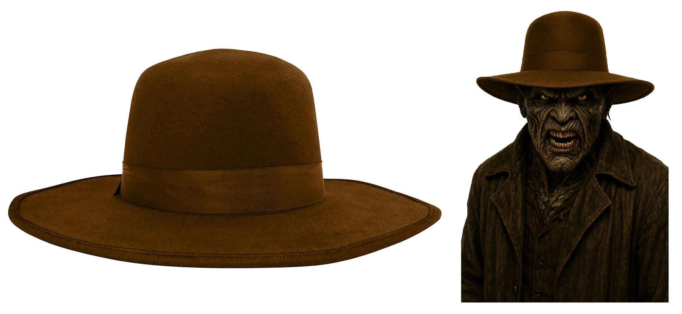 Nicky Bigs Novelties Deluxe Adult Black Wide Brim Spanish Hat Amish Mexican Gaucho Plague Doctor Padre Priest Hats Costume