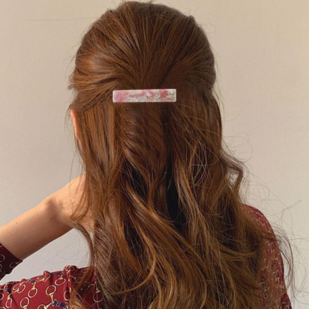 8 PCS Hair Clips,duckbill clips,Rectangle Hair Clips for Women French Design Hair Barrette Women Hair Barrettes for Fine Medium Thick Hair - Image 4
