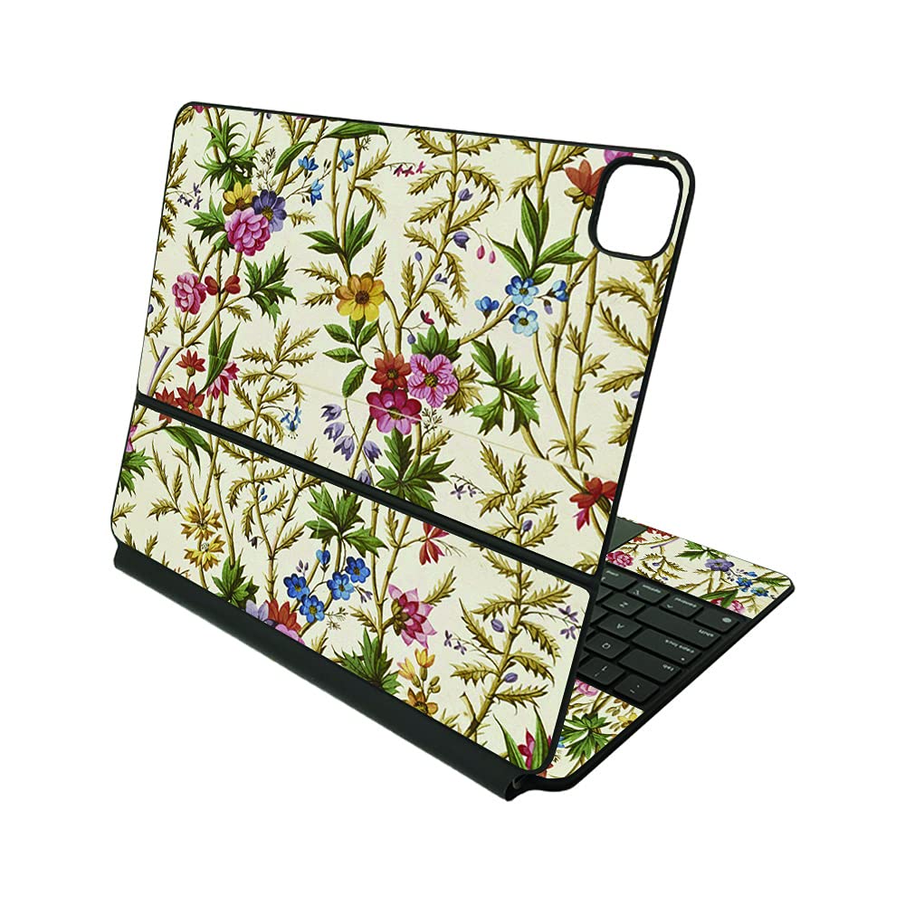 MightySkins Skin Compatible with Apple Magic Keyboard for iPad Pro 12.9" (3rd-6th Generation) - Seaweed | Protective, Durable, and Unique Vinyl Decal wrap Cover | Easy to Apply | Made in The USA