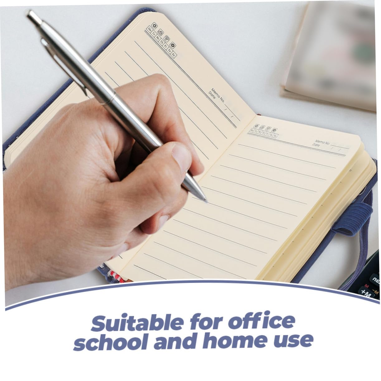 Uonlytech 5 Ensembles Bloc-notes Portable Bloc-notes De Poche Taille Petit Doublé Mini Carnet De Notes Travail Journal Format De Poche Pour Ordinateur Portable Papier 3 Pièces * 5