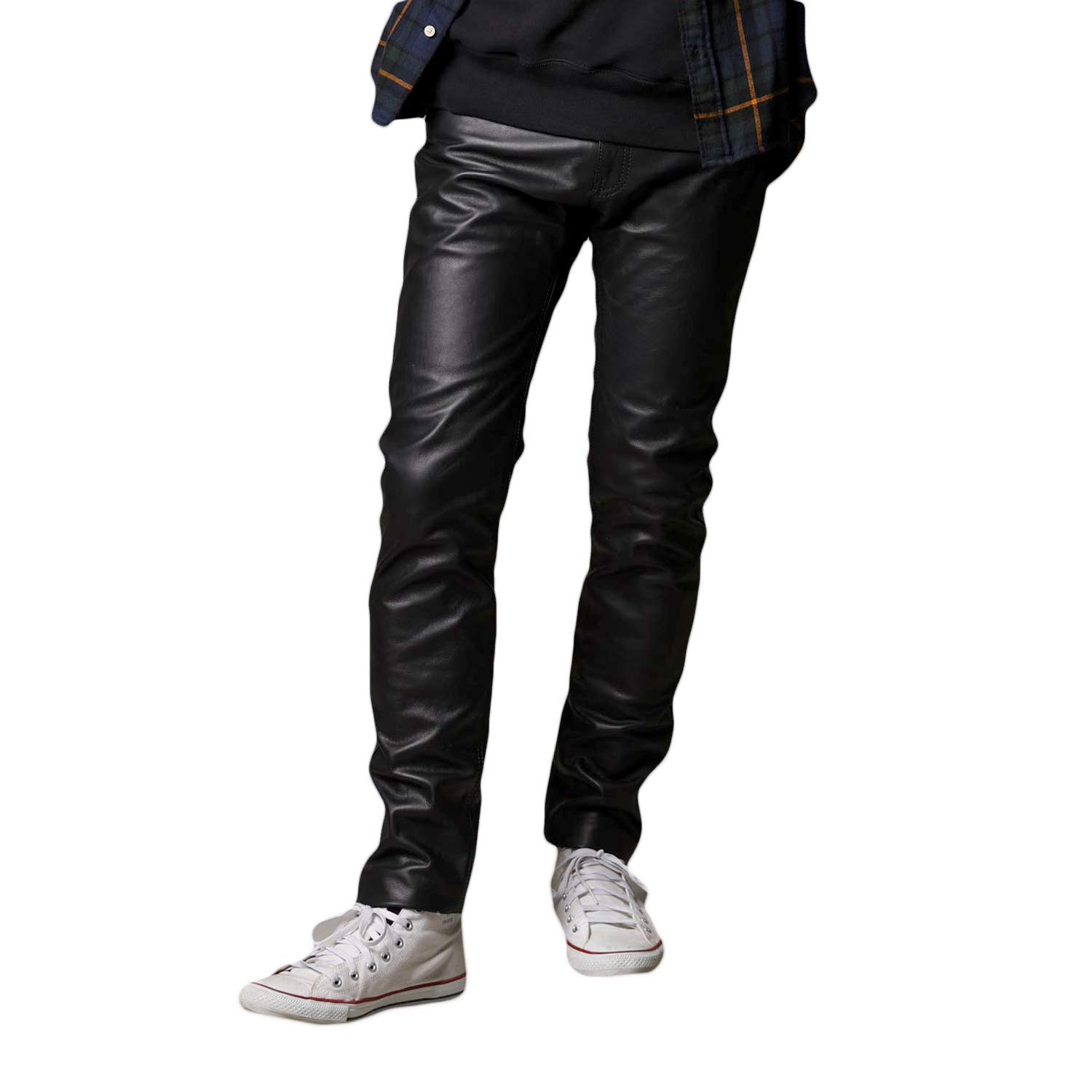 WORCA 本革サルエルレザーパンツ メンズ XL 大きいサイズ B1172 WORCA 本革サルエルレザーパンツ メンズ XL 大きいサイズ B1172