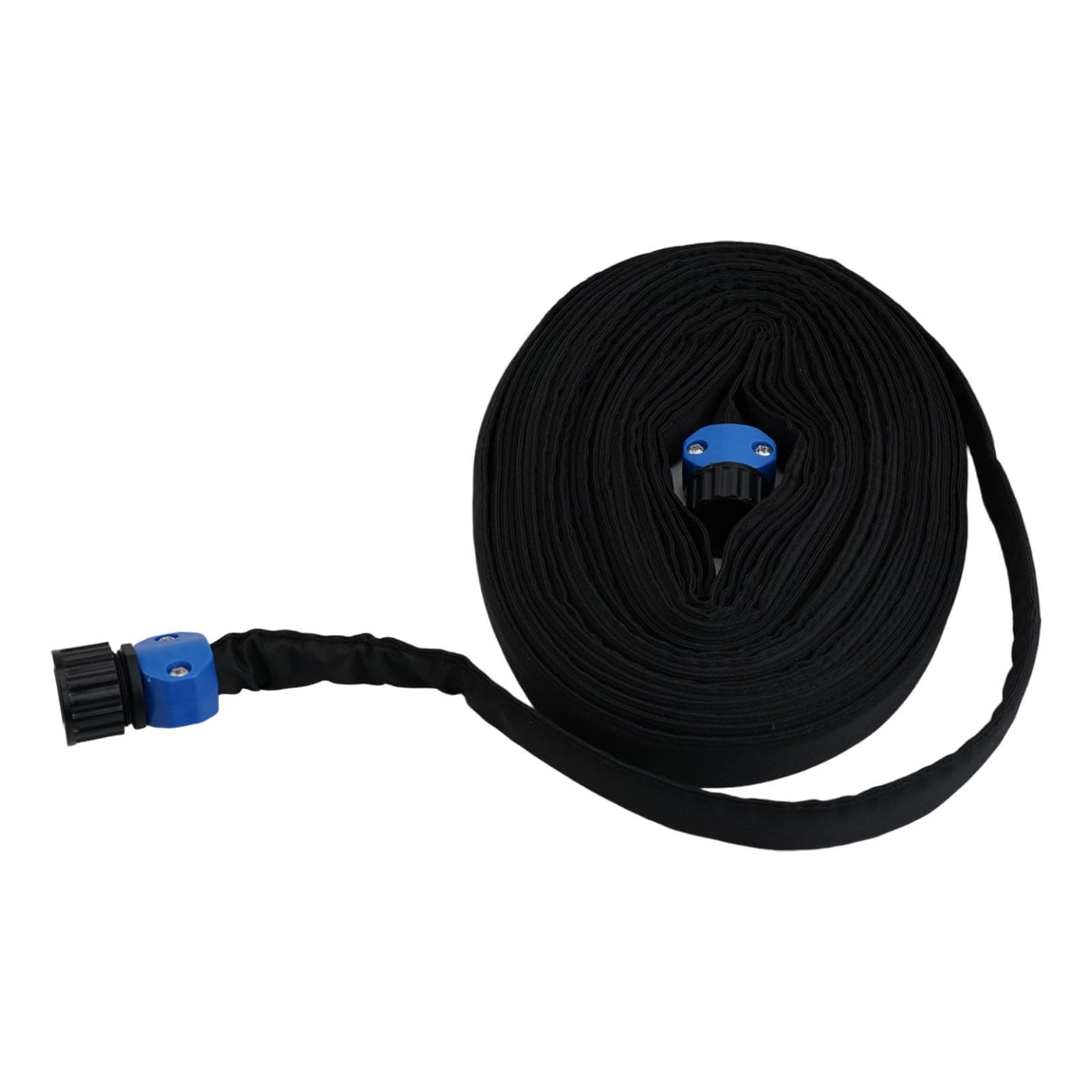 Tubo da giardino in PVC per infiltrazioni – Tubo flessibile piatto per irrigazione di piante da esterno, 7,6 m/15,2 m/22,9 m/30,5 m, 30,5 m
