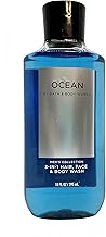 Bath & Body Works, Signature Collection 2-in-1 Hair + Body Wash, Ocean For Men, 10 Ounce