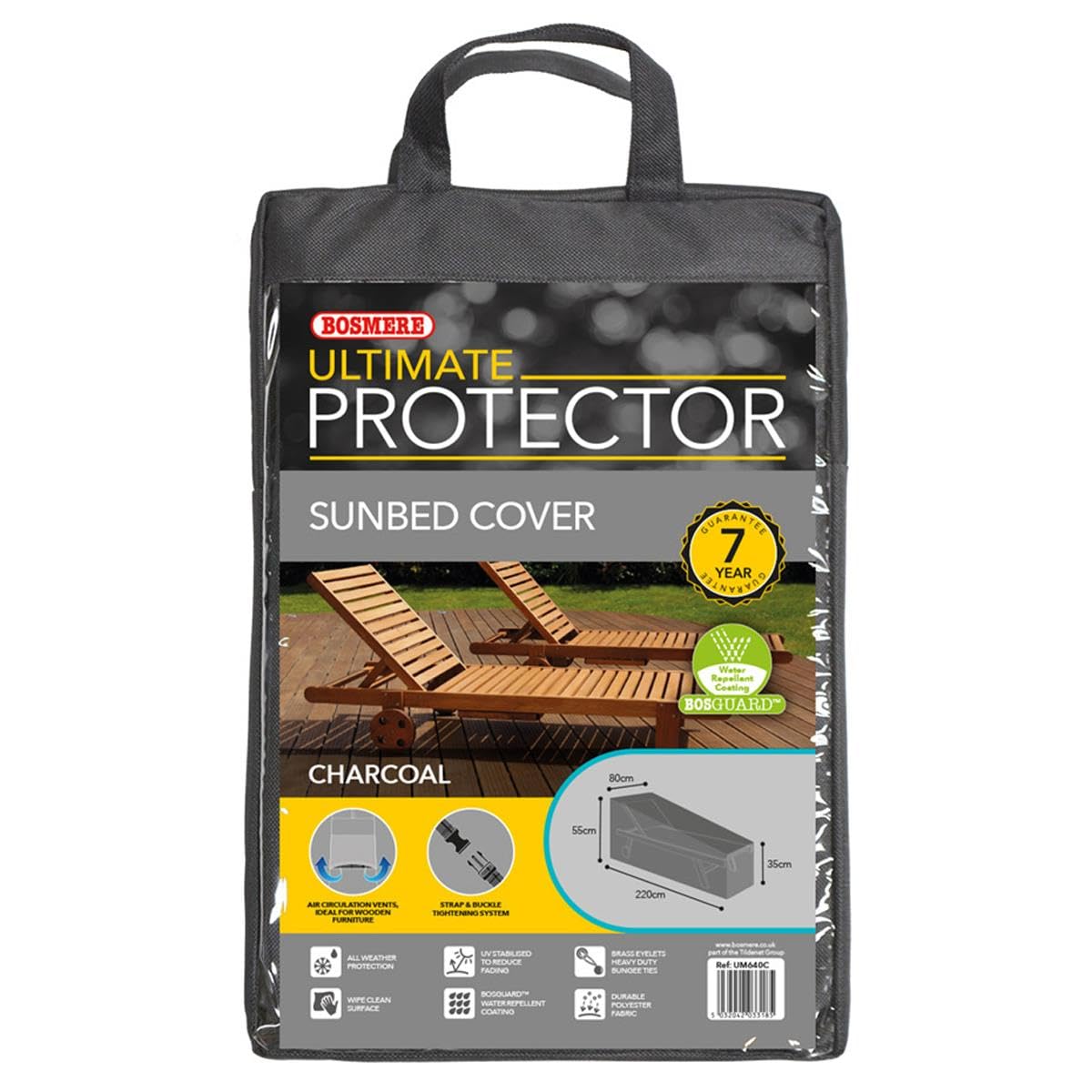 Bosmere Ultimate Protector Modular Sunbed Cover UM640C