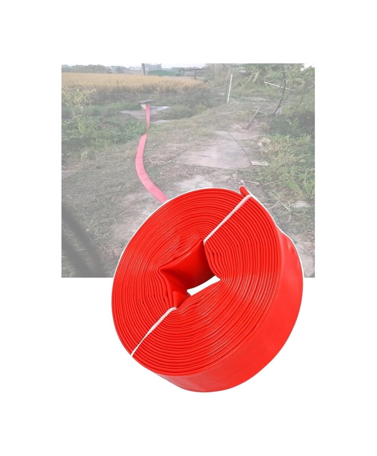 Manguera de retrolavado piscina PVC | Multicolor 20, 50 Metros for Contralavado, Drenaje y Riego de Piscinas(Red,20 meters)