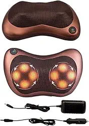 Massageador Com Infravermelho De Pescoço E Lombar Almofada Massageadora Elétrico Aparelho Profissional Para As Costas Costa De Massagens Vibratória