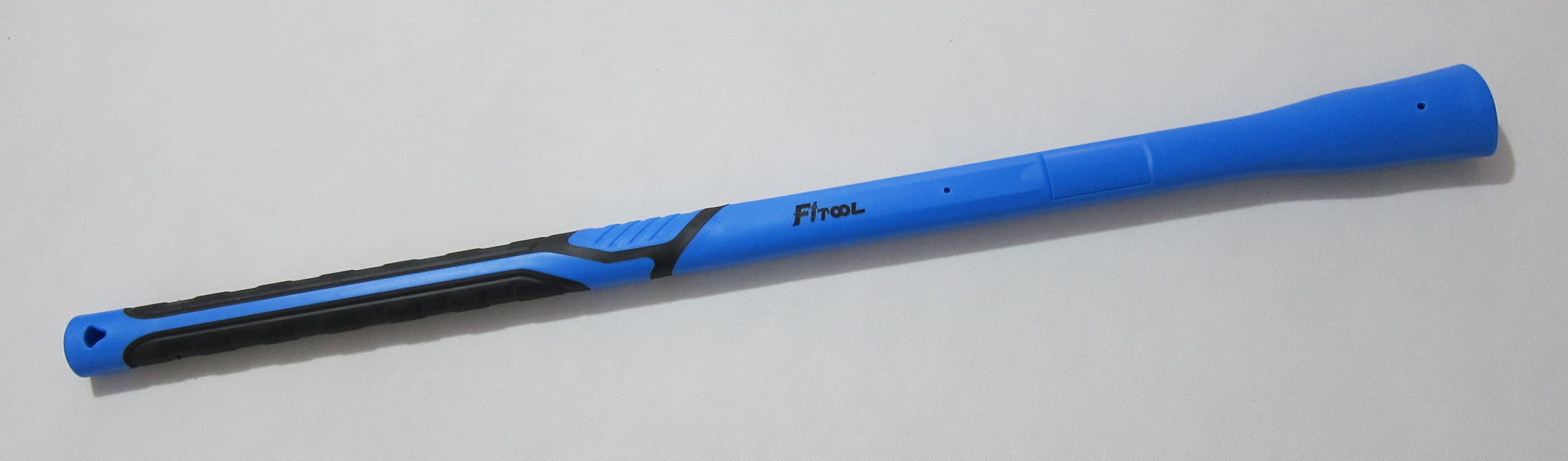 Mango de fibra de vidrio de 35 pulgadas, ligero, robusto, amortiguador, adecuado para tomas estándar de 55x36mm (60x40mm), mango de pila mattock 2,6lb