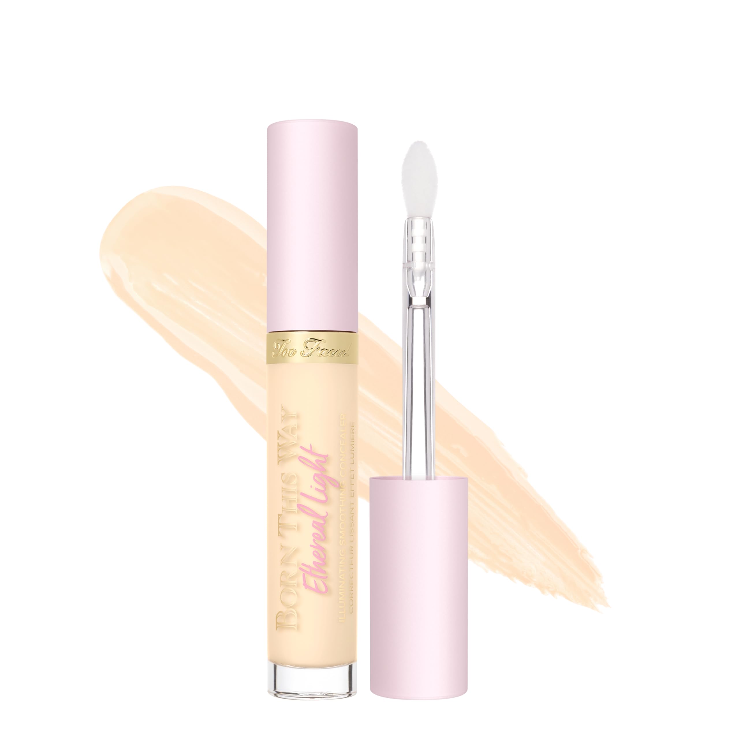 Born This Way Ethereal Light Illuminating Smoothing Concealer | With Hyaluronic Acid, Conceals + Brightens Dark Circles, Non-Creasing + Waterproof, 0.16 Fl Oz