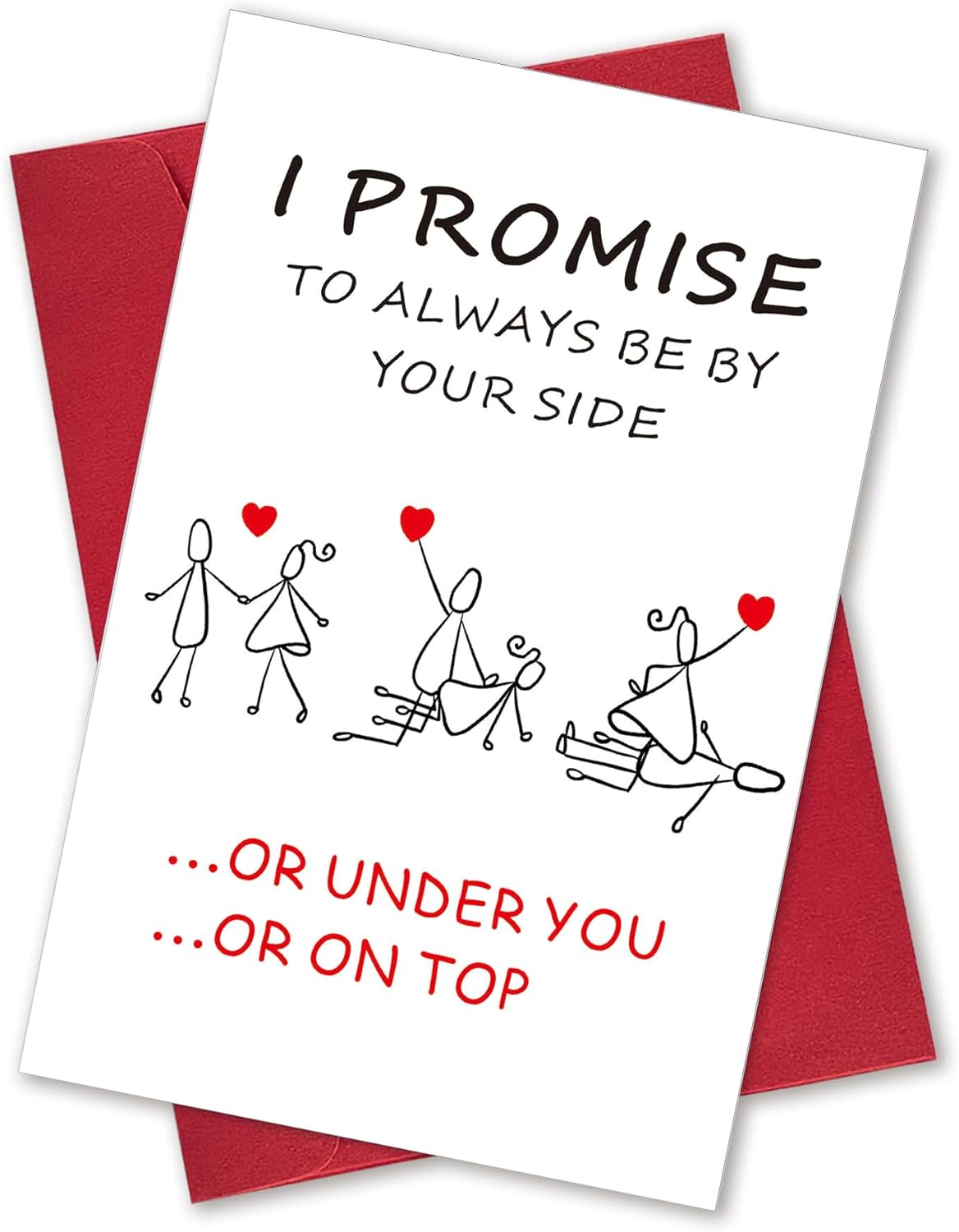 Funny Valentine's Day Cards for Boyfriend, Love Cards for Him, Birthday Card for Husband, Valentine's Gifts for Him or Her