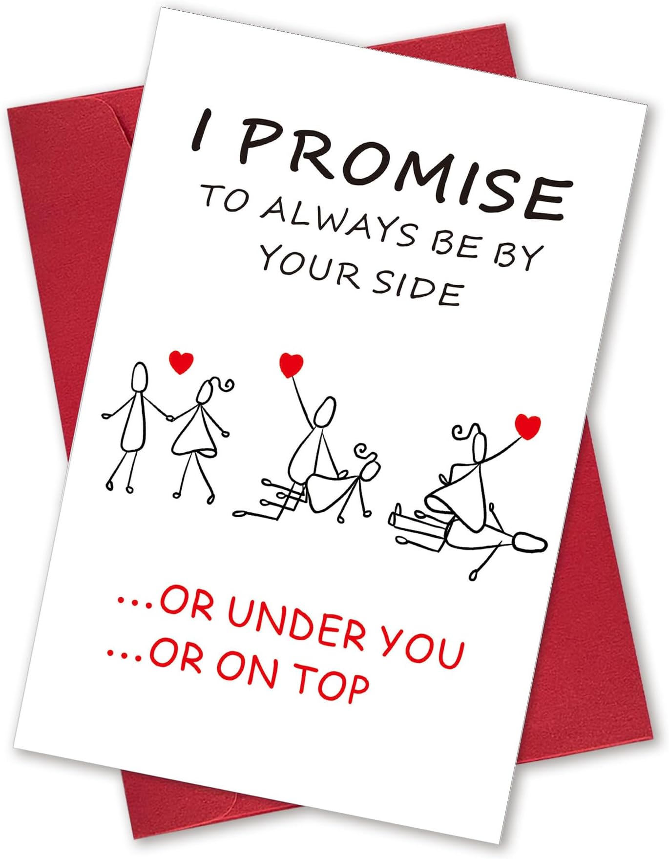 Funny Valentine's Day Cards for Boyfriend, Love Cards for Him, Birthday Card for Husband, Valentine's Gifts for Him or Her