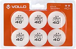 Vollo Kit 6 Bolas de Tênis de Mesa